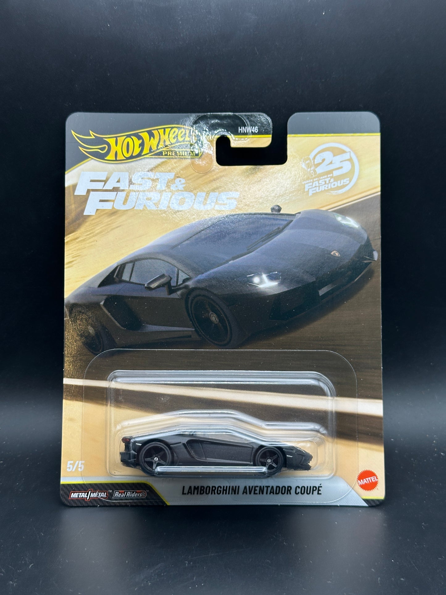 HOT WHEELS - LAMBORGHINI AVENTADOR COUPE (2026) - FAST AND FURIOUS 25TH ANNIVERSARY - MIX 2 - 5/5