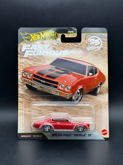 HOT WHEELS - 1970 CHEVROLET CHEVELLE SS (2026) - FAST AND FURIOUS 25TH ANNIVERSARY - MIX 2 - 4/5