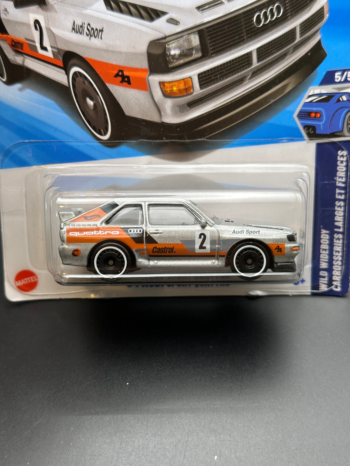 HOT WHEELS - 84 AUDI SPORT QUATTRO (2025) - TREASURE HUNT - HW WILD WIDEBODY 5/5