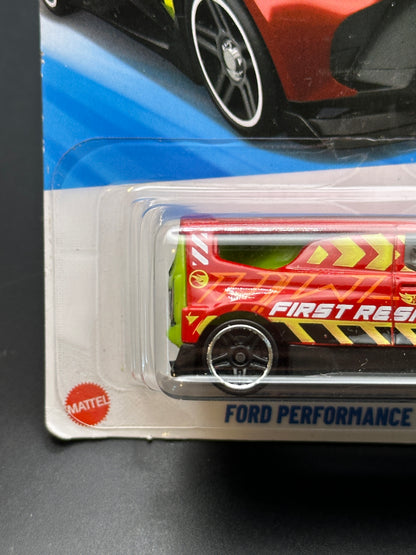 HOT WHEELS - FORD PERFORMANCE SUPERVAN 4 (2025) - TREASURE HUNT - HW FIRST RESPONSE 1/5