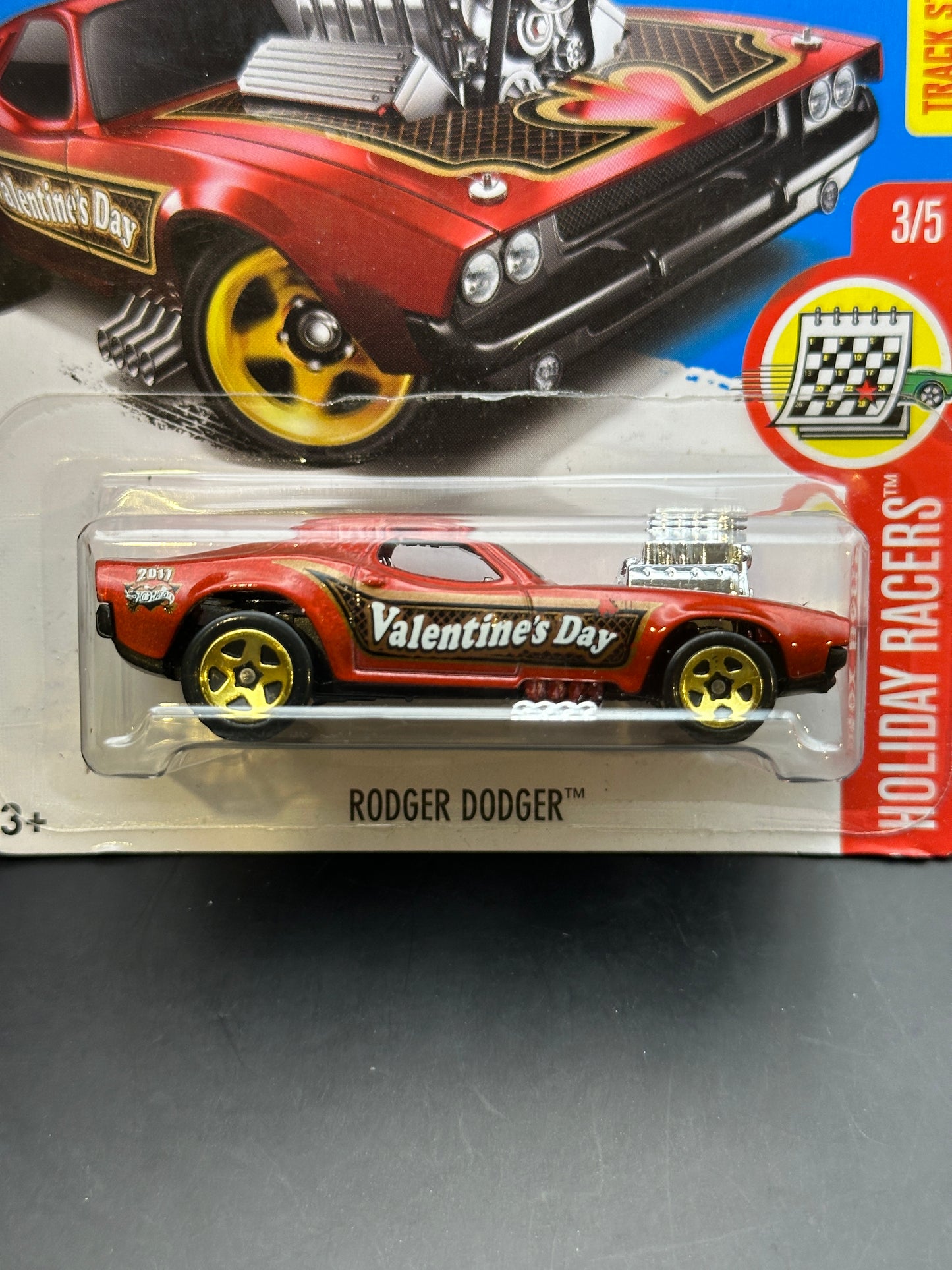HOT WHEELS - RODGER DODGER (2017) - HW HOLIDAY RACERS 3/5
