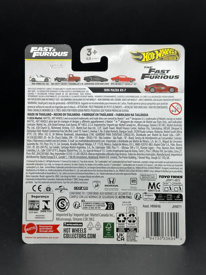 HOT WHEELS - 1995 MAZDA RX7 (2026) - FAST AND FURIOUS 25TH ANNIVERSARY - MIX 2 - 1/5 - CHASE