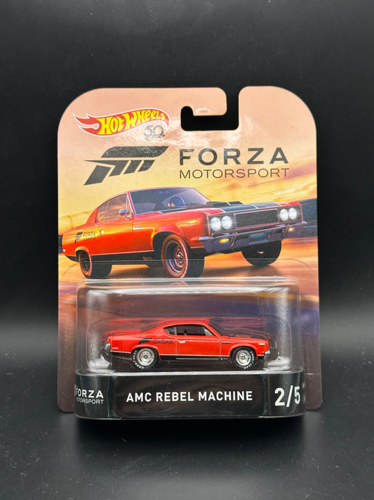 HOT WHEELS - AMC REBEL MACHINE (2018) - ENTERTAINMENT SERIES - FORZA MOTORSPORT 2/5