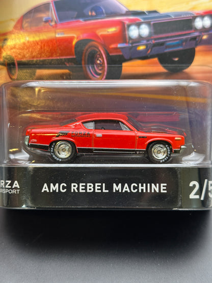 HOT WHEELS - AMC REBEL MACHINE (2018) - ENTERTAINMENT SERIES - FORZA MOTORSPORT 2/5