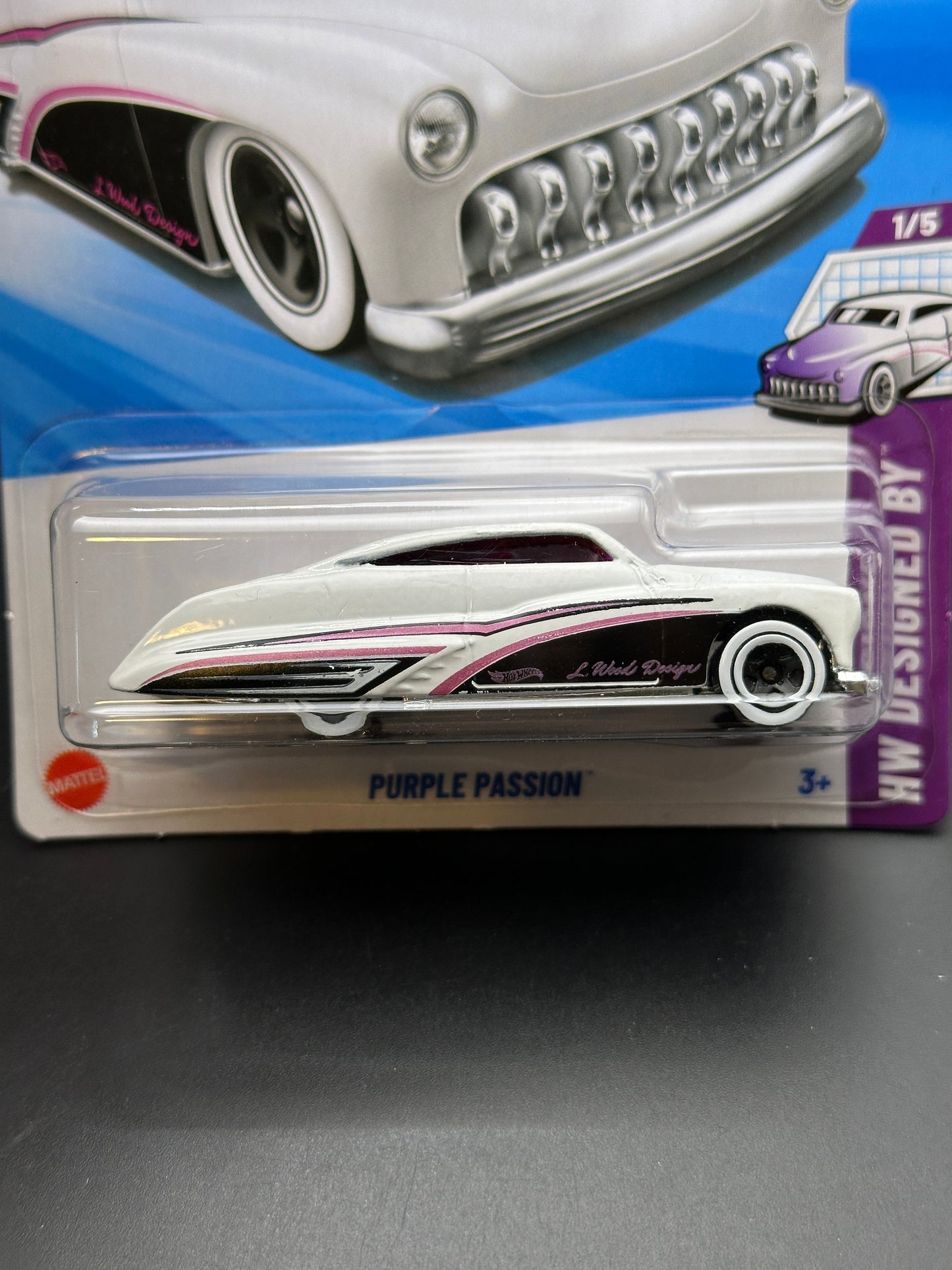 HOT WHEELS - PURPLE PASSION (2025) - HW DESIGNED BY 1/5