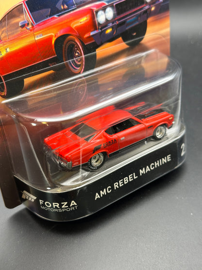 HOT WHEELS - AMC REBEL MACHINE (2018) - ENTERTAINMENT SERIES - FORZA MOTORSPORT 2/5
