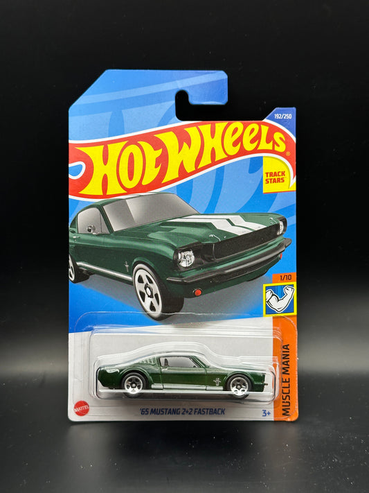 HOT WHEELS - 65 MUSTANG 2 + 2 FASTBACK (2022) - HW MUSCLE MANIA 1/10