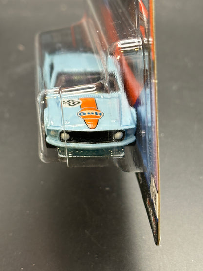 HOT WHEELS - 69 FORD MUSTANG BOSS 302 (2019) - CAR CULTURE - GULF SERIES 2/5