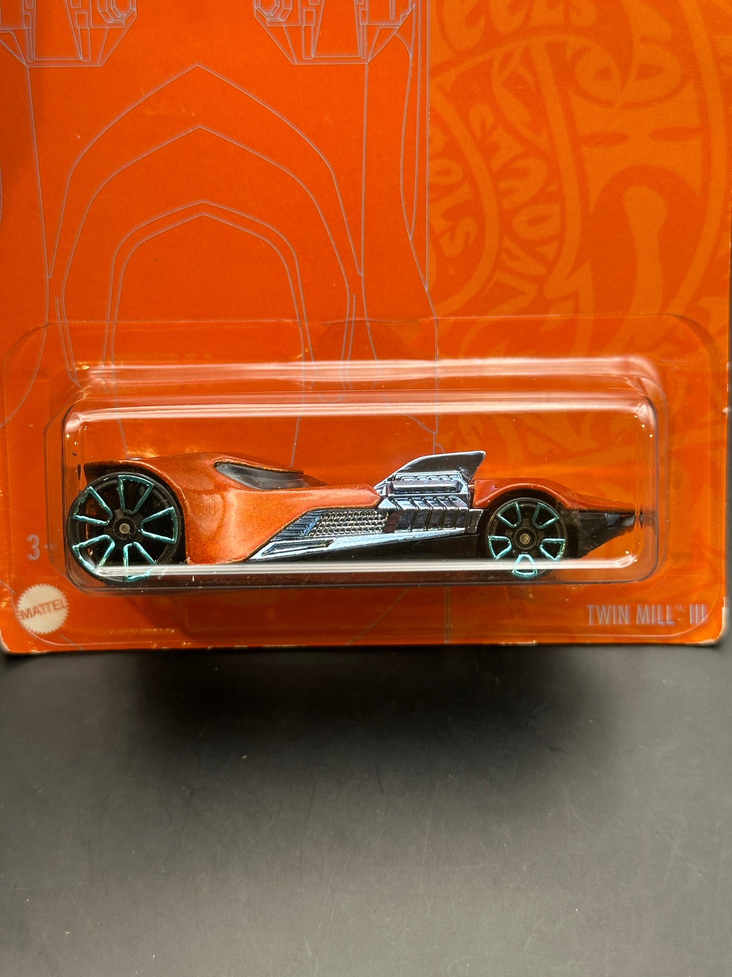 HOT WHEELS - TWIN MILL III (2021) - ORANGE AND BLUE SERIES 4/5