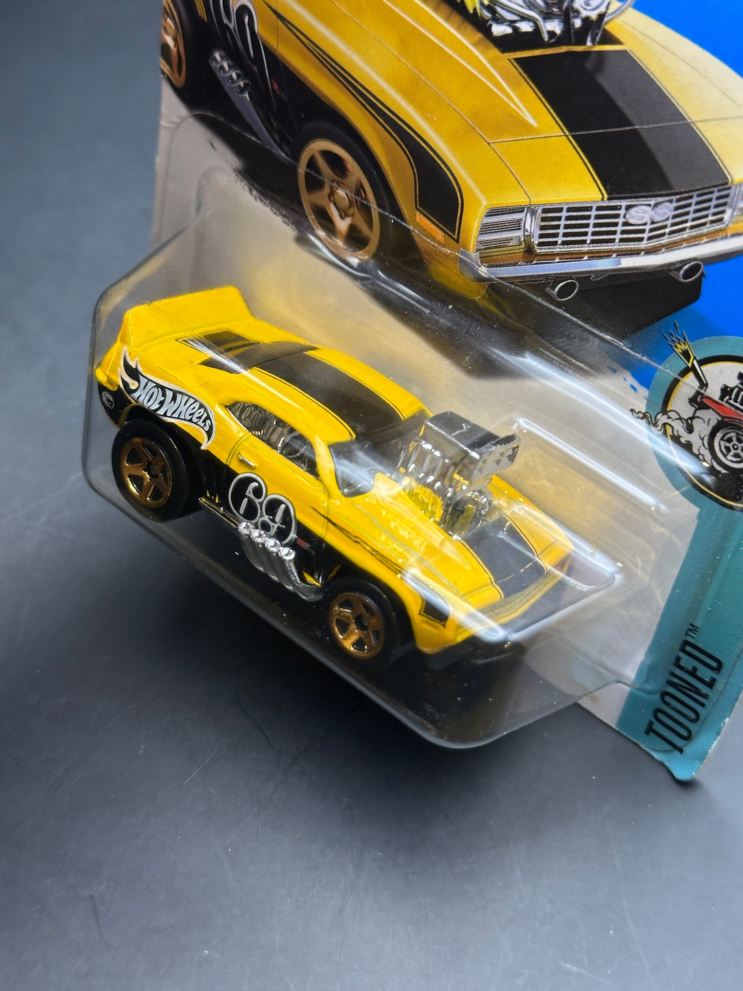 HOT WHEELS - 69 CAMARO Z28 - TREASURE HUNT (2017) - HW TOONED 3/10