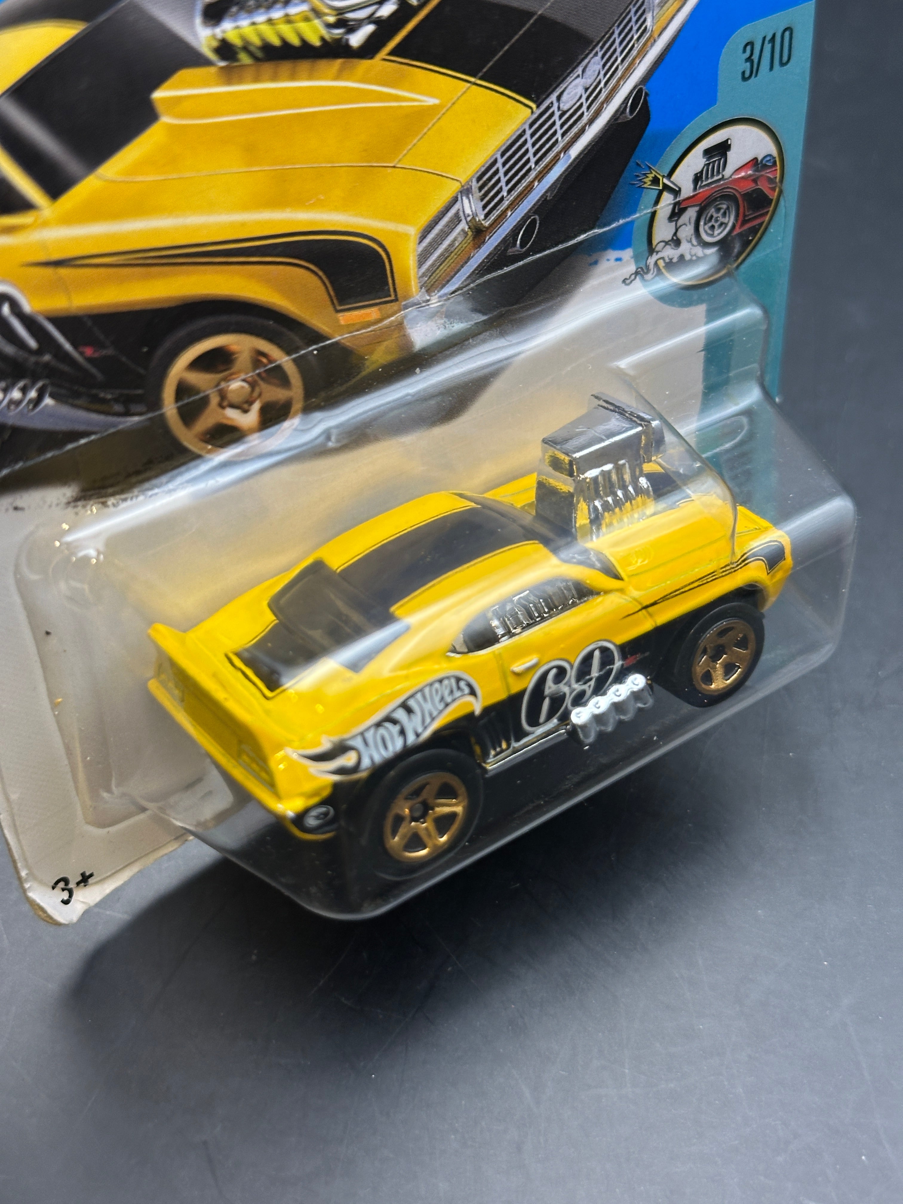 ホットウィール TREASURE HUNTS 新品 '69 CAMARO Z28 HOT WHEELS - 69 CAMARO Z28 - TREASURE HUNT (2017) - HW TOONED 3/10