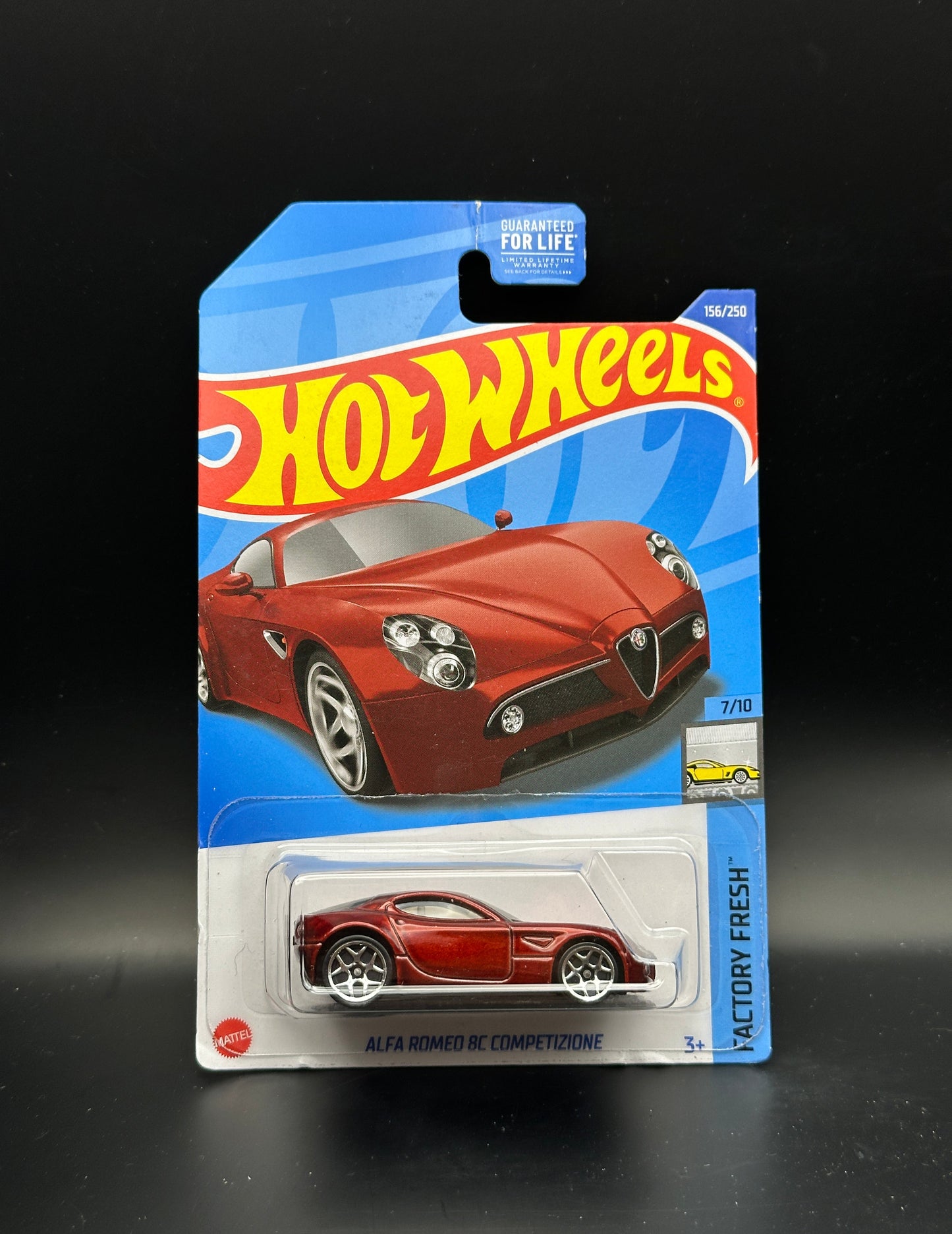 HOT WHEELS - ALFA ROMEO 8C COMPETIZIONE (2022) - HW FACTORY FRESH 7/10