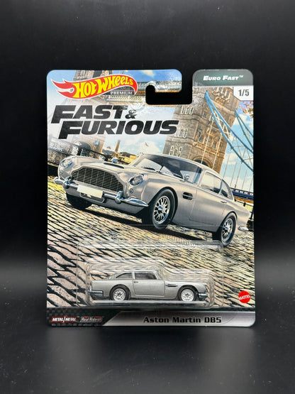 HOT WHEELS - ASTON MARTIN DB5 (2021) - FAST AND FURIOUS EURO FAST 1/5
