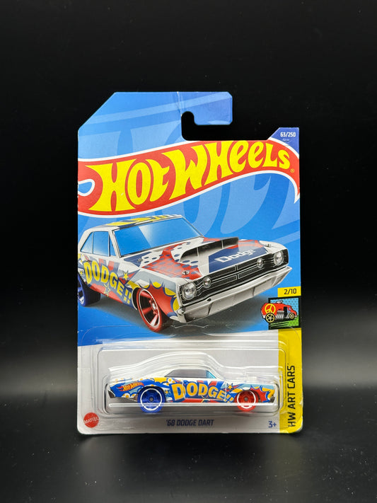 HOT WHEELS - 68 DODGE DART (2022) - HW ART CARS 2/10