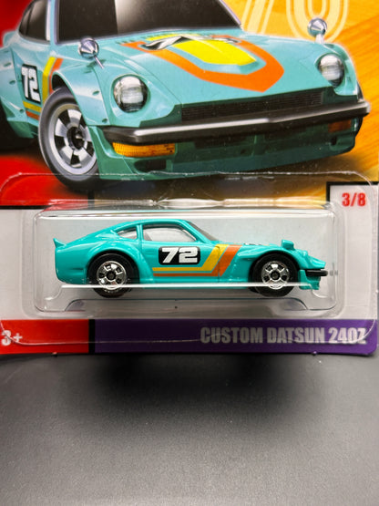 HOT WHEELS - CUSTOM DATSUN 240Z (2019) - THEMED SERIES - THROWBACK SERIES 3/8