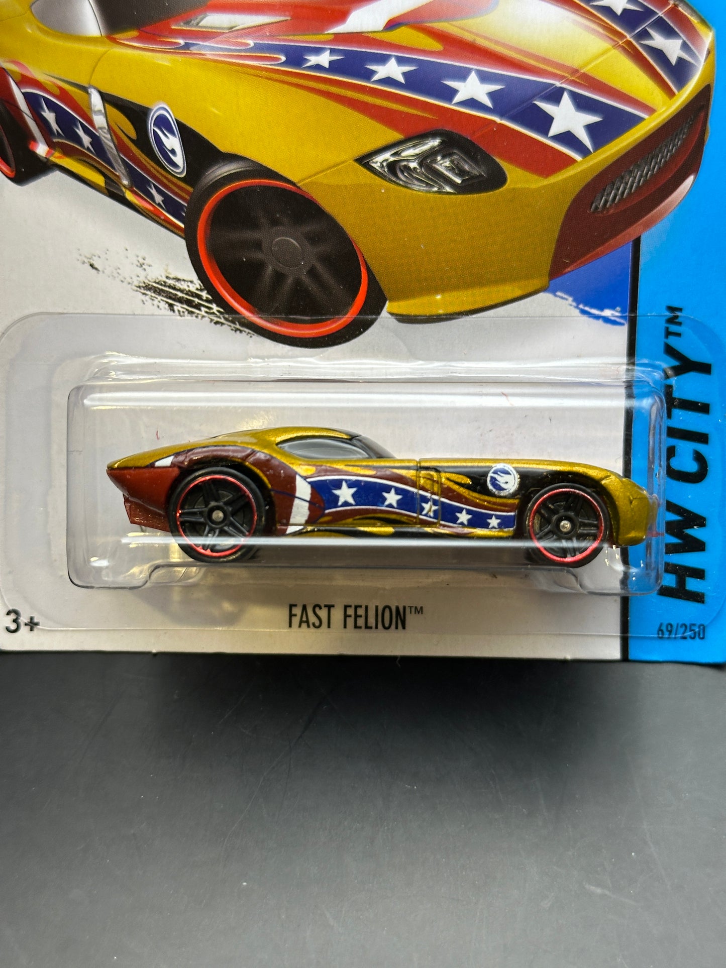 HOT WHEELS - FAST FELION - TREASURE HUNT (2015) - HW CITY