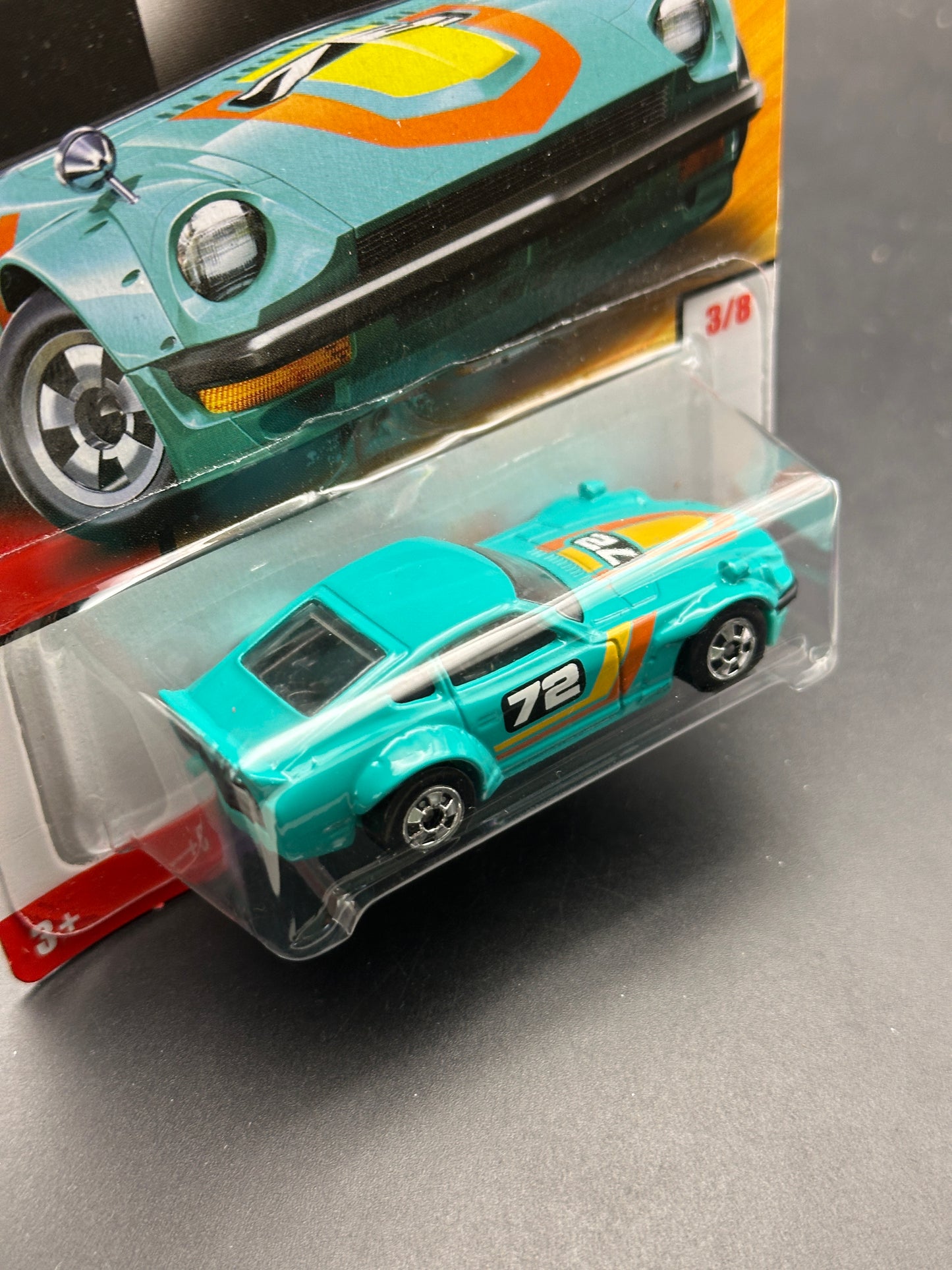 HOT WHEELS - CUSTOM DATSUN 240Z (2019) - THEMED SERIES - THROWBACK SERIES 3/8