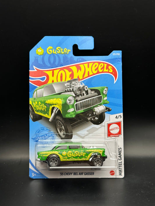 HOT WHEELS - 55 CHEVY BEL AIR GASSER (2021) - HW MATTEL GAMES 4/5