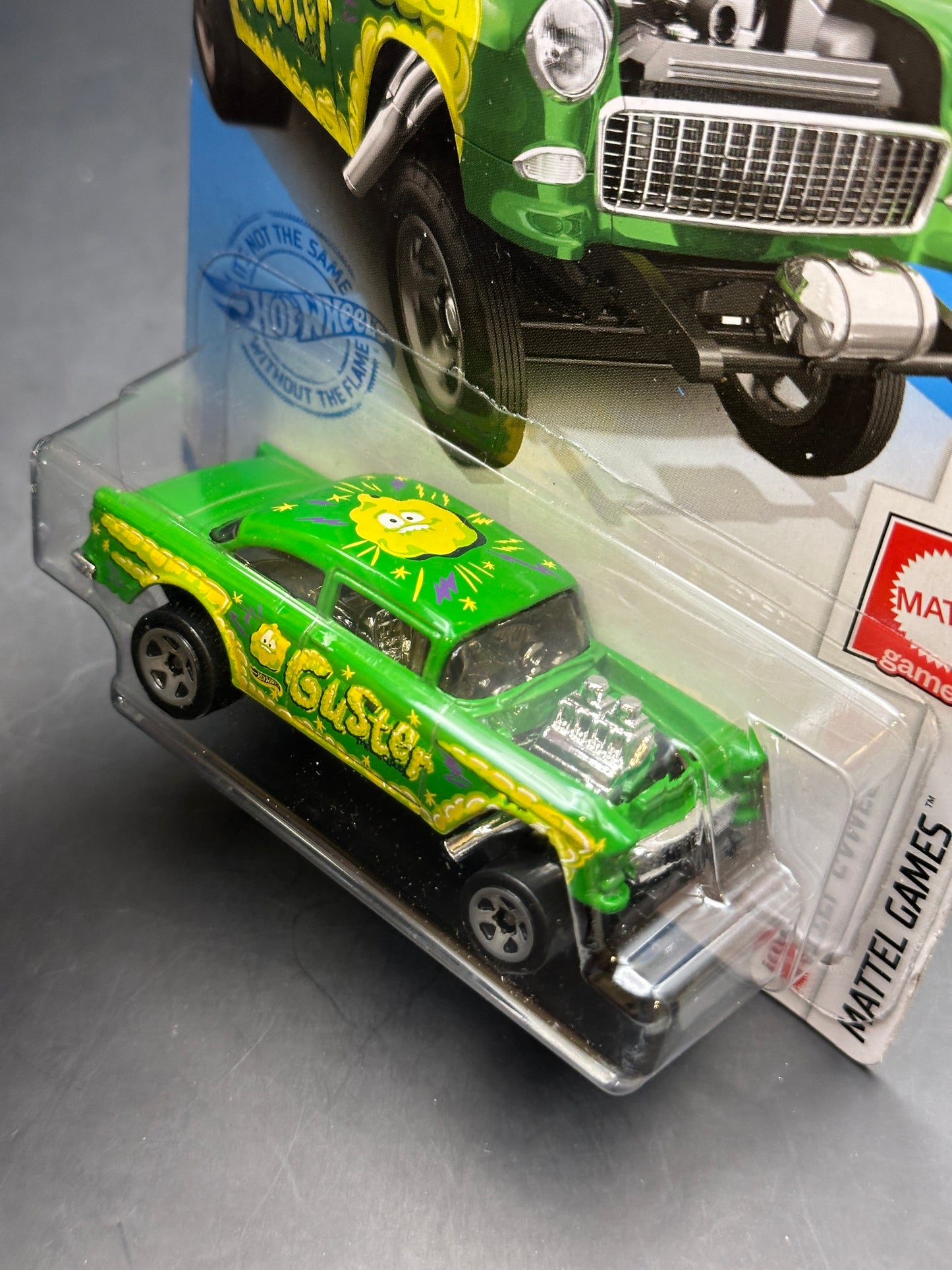 HOT WHEELS - 55 CHEVY BEL AIR GASSER (2021) - HW MATTEL GAMES 4/5