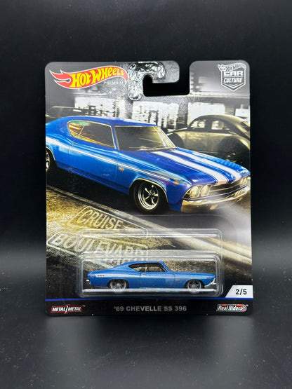 HOT WHEELS - 69 CHEVELLE SS 396 (2019) - CAR CULTURE - CRUISE BOULEVARD 2/5
