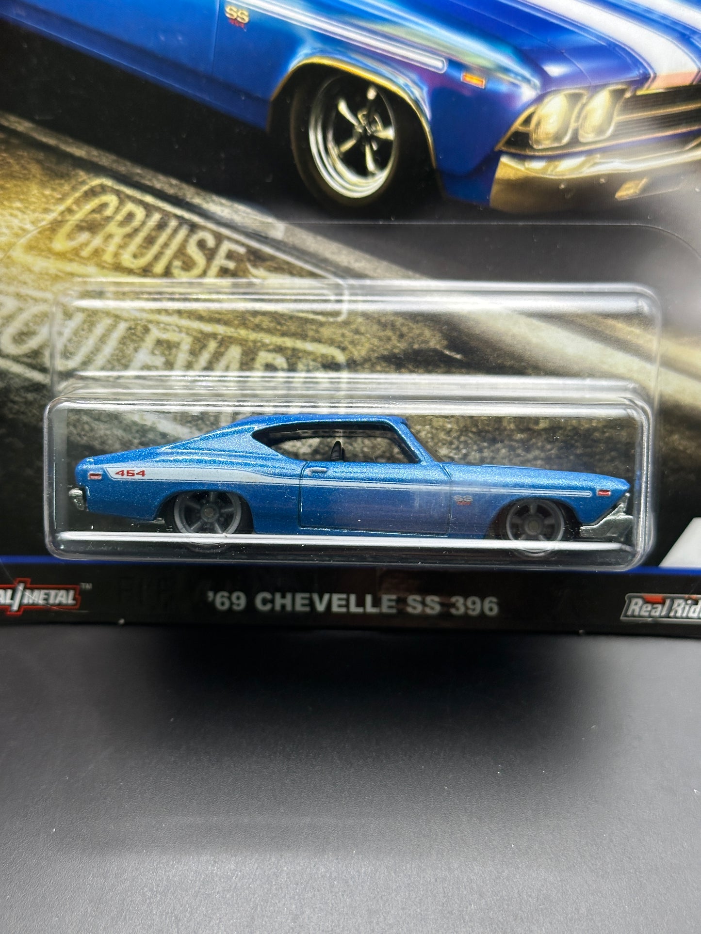 HOT WHEELS - 69 CHEVELLE SS 396 (2019) - CAR CULTURE - CRUISE BOULEVARD 2/5