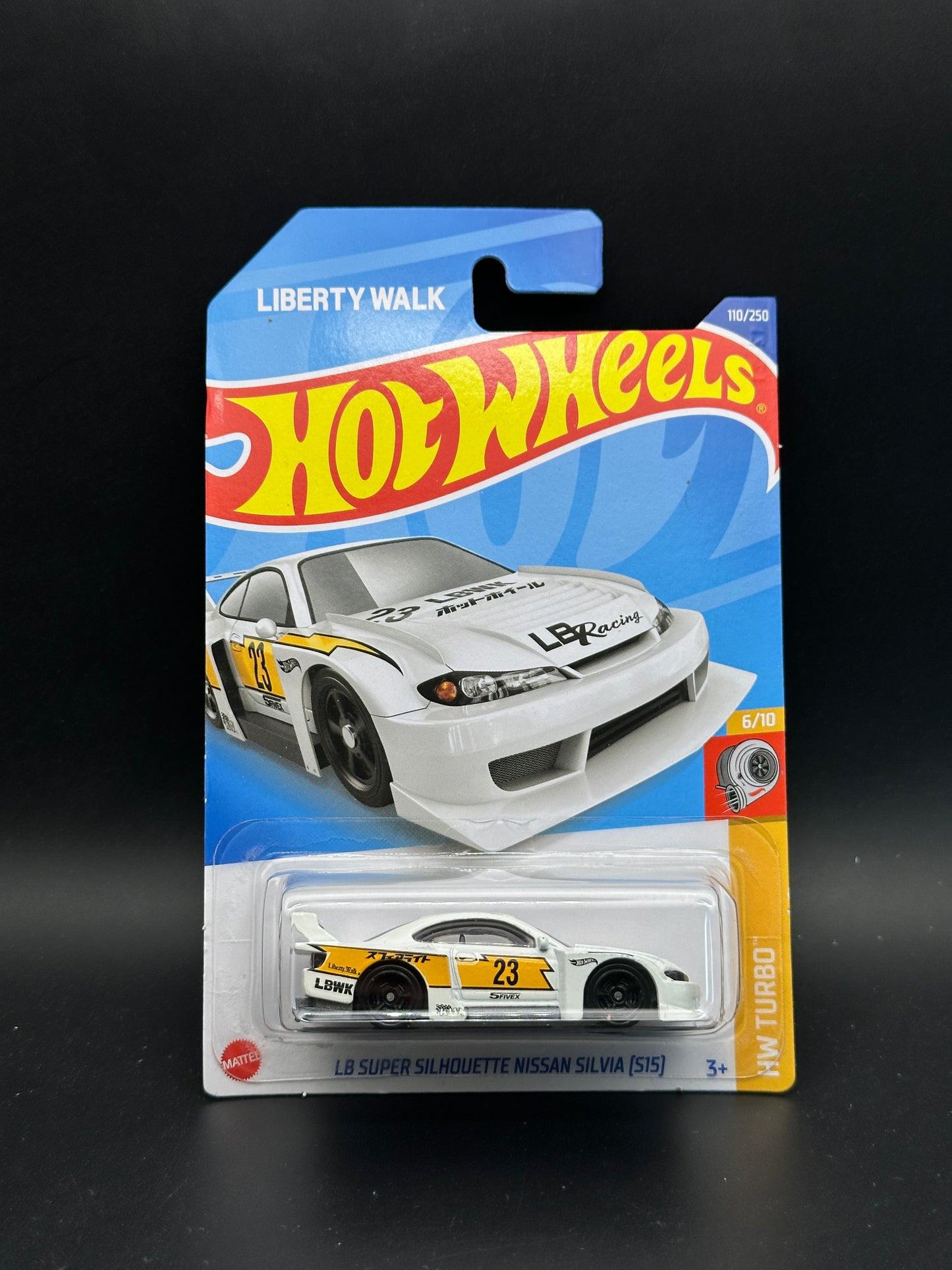 HOT WHEELS - LB SUPER SILHOUETTE NISSAN SILVIA S15 (2022) - HW TURBO 6/10