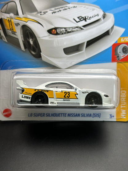 HOT WHEELS - LB SUPER SILHOUETTE NISSAN SILVIA S15 (2022) - HW TURBO 6/10