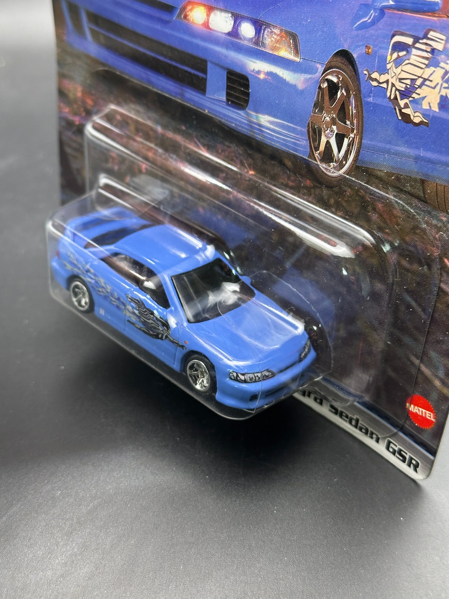 HOT WHEELS - CUSTOM ACURA INTEGRA SEDAN GSR (2023) - MIX 3 - FAST & FURIOUS 1/5
