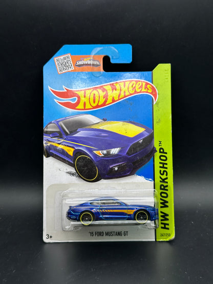 HOT WHEELS - 15 FORD MUSTANG GT (2015) - HW WORKSHOP