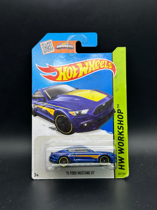 HOT WHEELS - 15 FORD MUSTANG GT (2015) - HW WORKSHOP