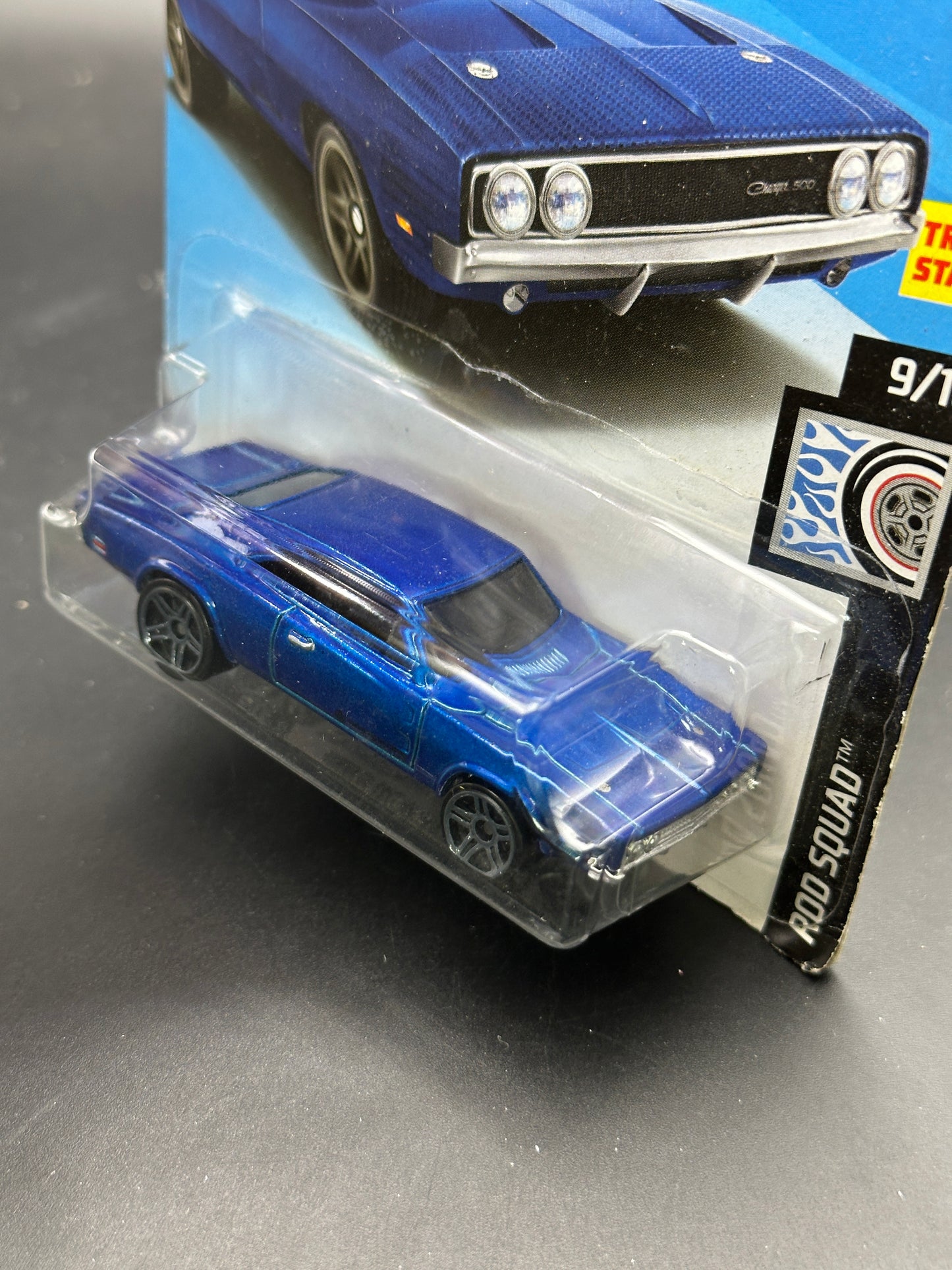 HOT WHEELS - 69 DODGE CHARGER 500 (2019) - HW ROD SQUAD 9/10