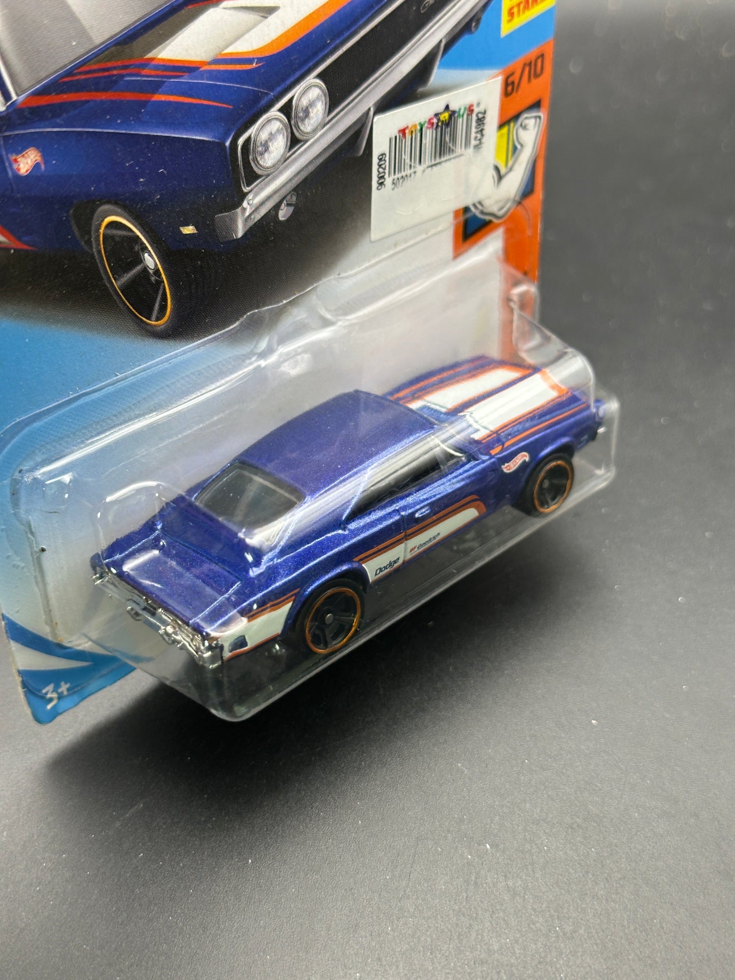 HOT WHEELS - 69 DODGE CHARGER 500 (2018) - HW MUSCLE MANIA 6/10
