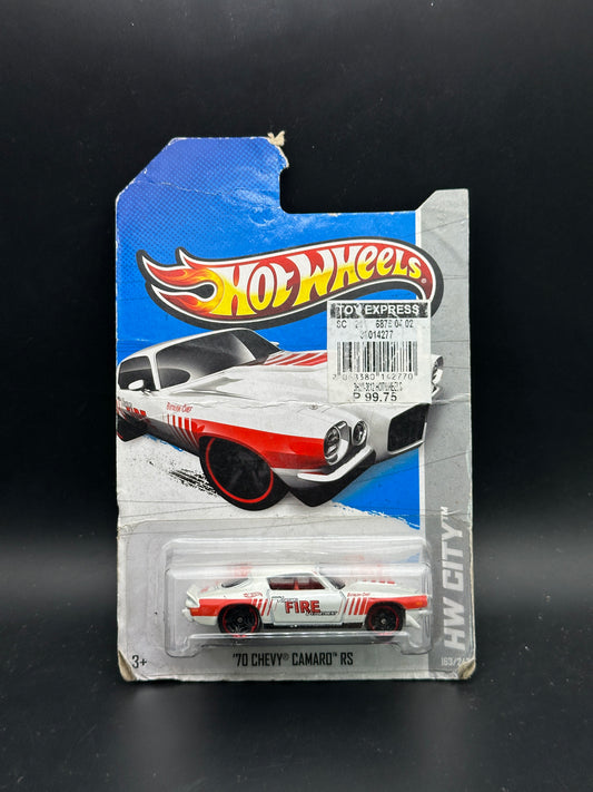 HOT WHEELS - 70 CHEVY CAMARO RS (2012) - HW CITY