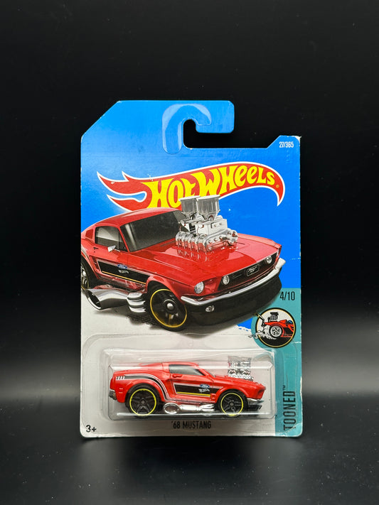 HOT WHEELS - 1968 MUSTANG (2017) - HW TOONED 4/10