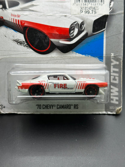 HOT WHEELS - 70 CHEVY CAMARO RS (2012) - HW CITY