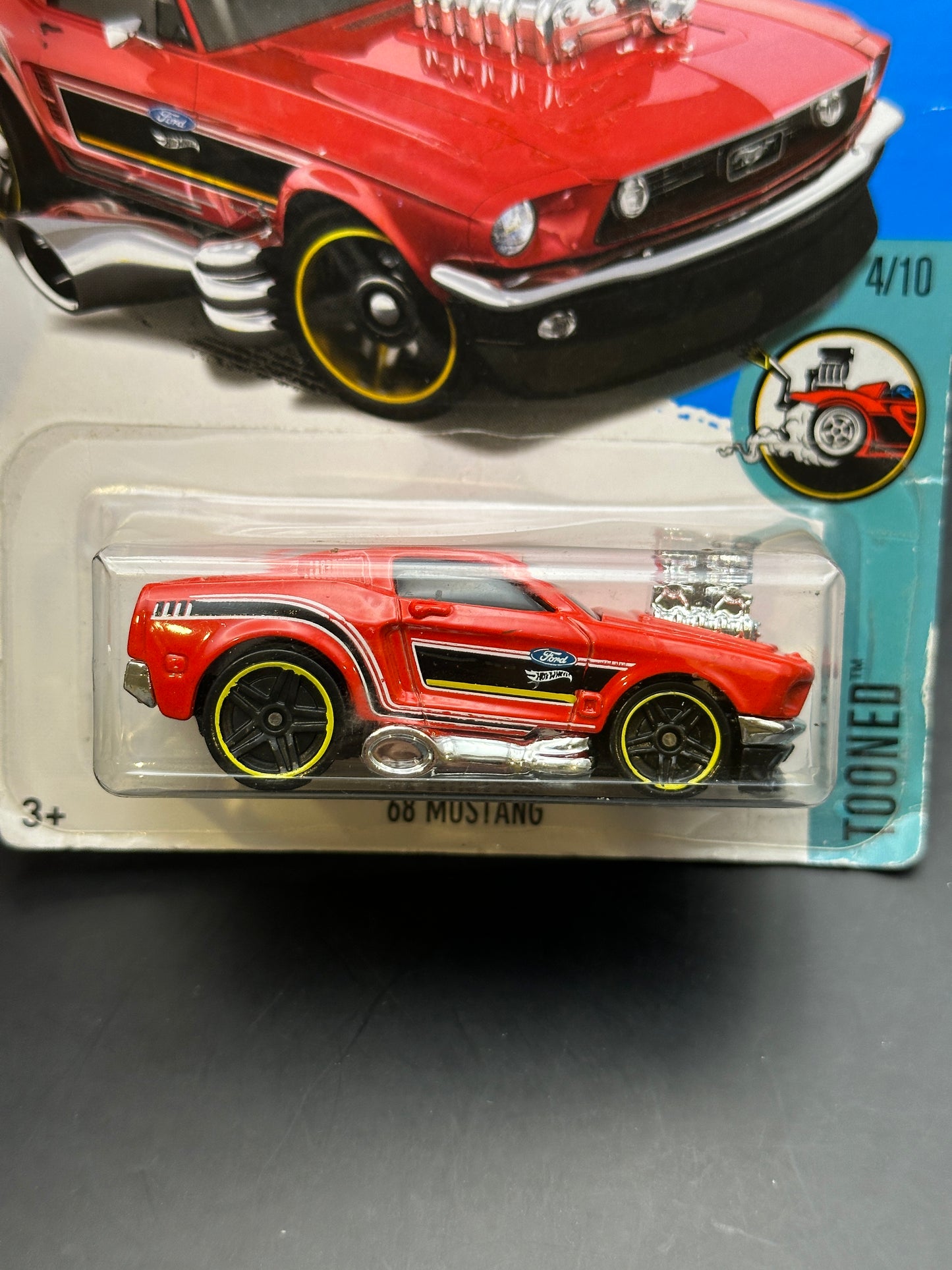 HOT WHEELS - 1968 MUSTANG (2017) - HW TOONED 4/10