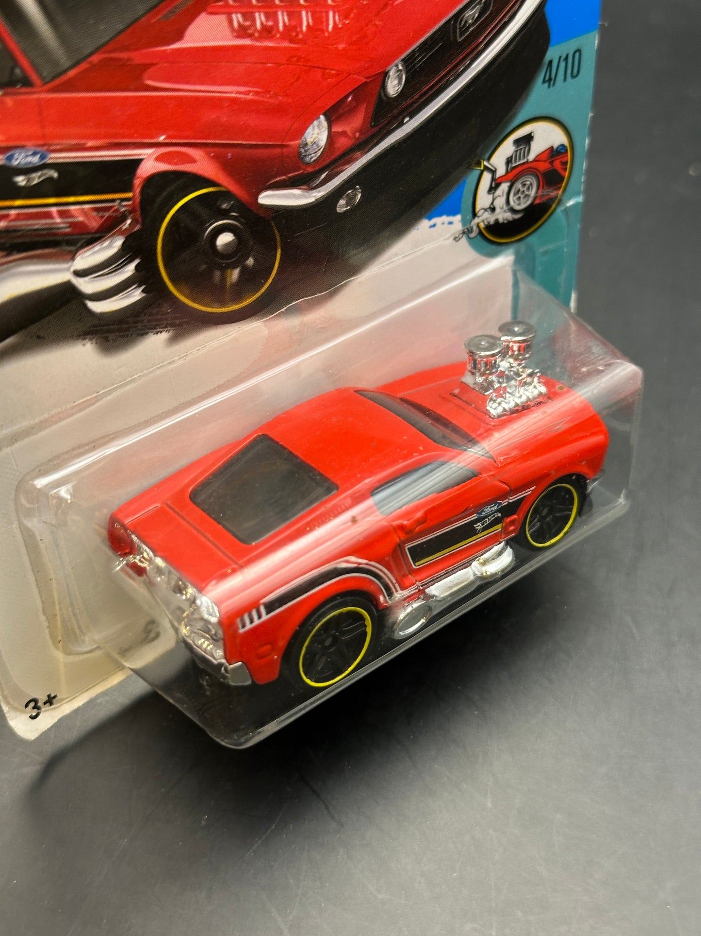 HOT WHEELS - 1968 MUSTANG (2017) - HW TOONED 4/10