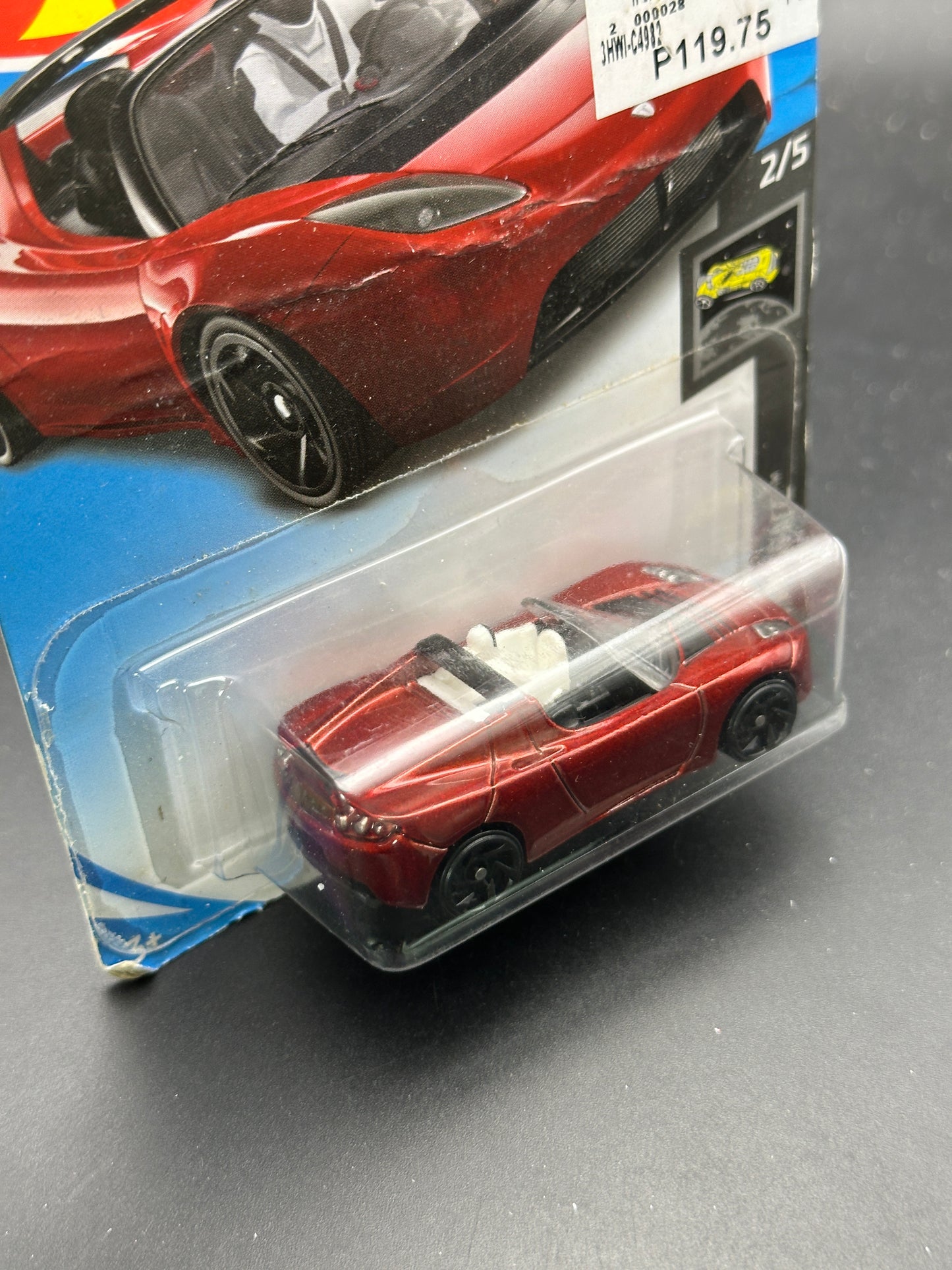 HOT WHEELS - TESLA ROADSTER WITH STARMAN (2019) - HW SPACE 2/5