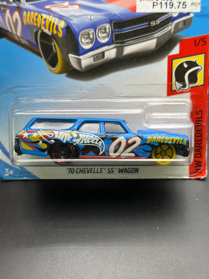 HOT WHEELS - 70 CHEVELLE SS WAGON (2018) - HW DAREDEVILS 1/5