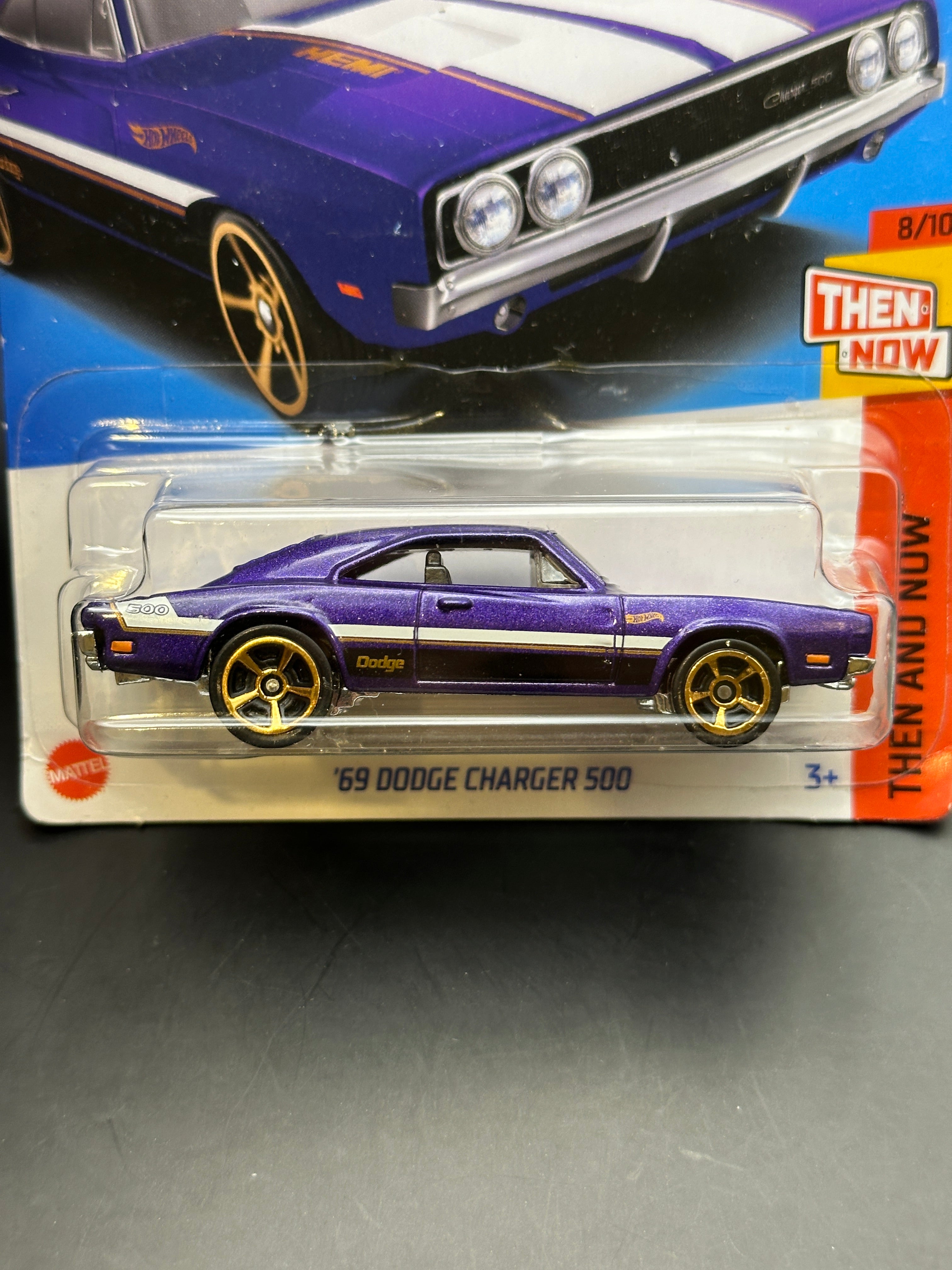 HOT WHEELS - 69 DODGE CHARGER 500 (2023) - HW THEN AND NOW 8/10