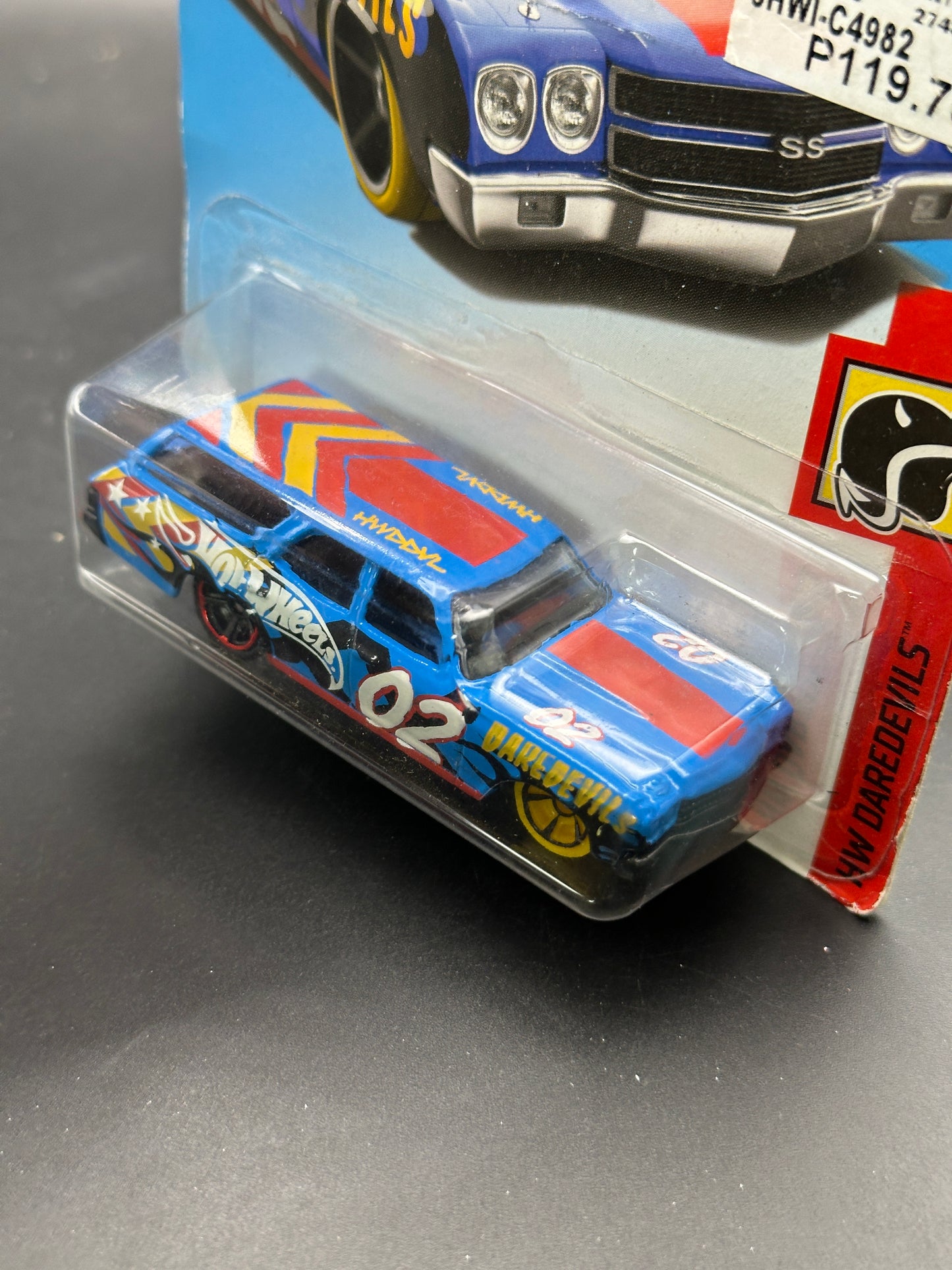 HOT WHEELS - 70 CHEVELLE SS WAGON (2018) - HW DAREDEVILS 1/5