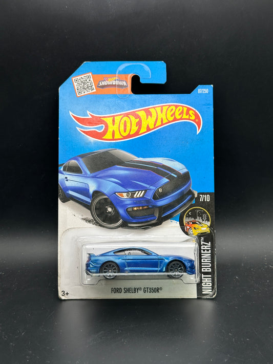 HOT WHEELS - FORD SHELBY GT350R - (2016) - HW NIGHTBURNERZ 7/10