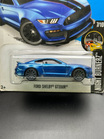 HOT WHEELS - FORD SHELBY GT350R - (2016) - HW NIGHTBURNERZ 7/10