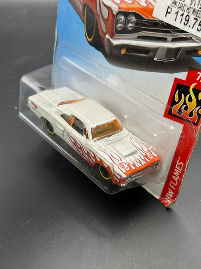 HOT WHEELS - 69 DODGE CORONET SUPERBEE (2018) - HW FLAMES 7/10