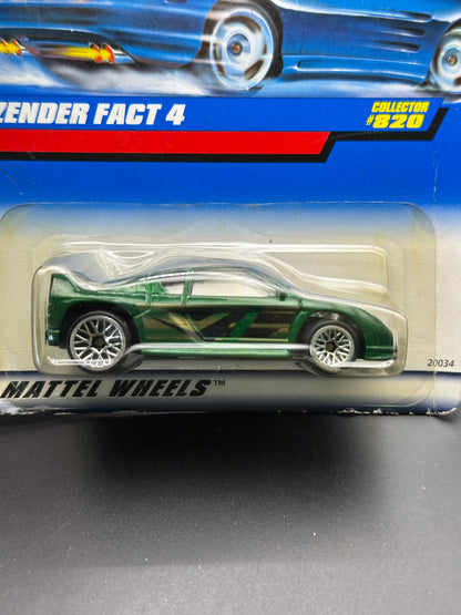 HOT WHEELS - ZENDER FACT 4 (1998) - HW 1998 MAINLINE