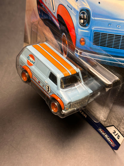 HOT WHEELS - FORD TRANSIT SUPER VAN (2018) - CAR CULTURE - CARGO CARRIERS 2/5