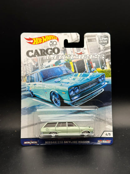 HOT WHEELS - NISSAN C10 SKYLINE WAGON (2018) - CAR CULTURE - CARGO CARRIERS 4/5