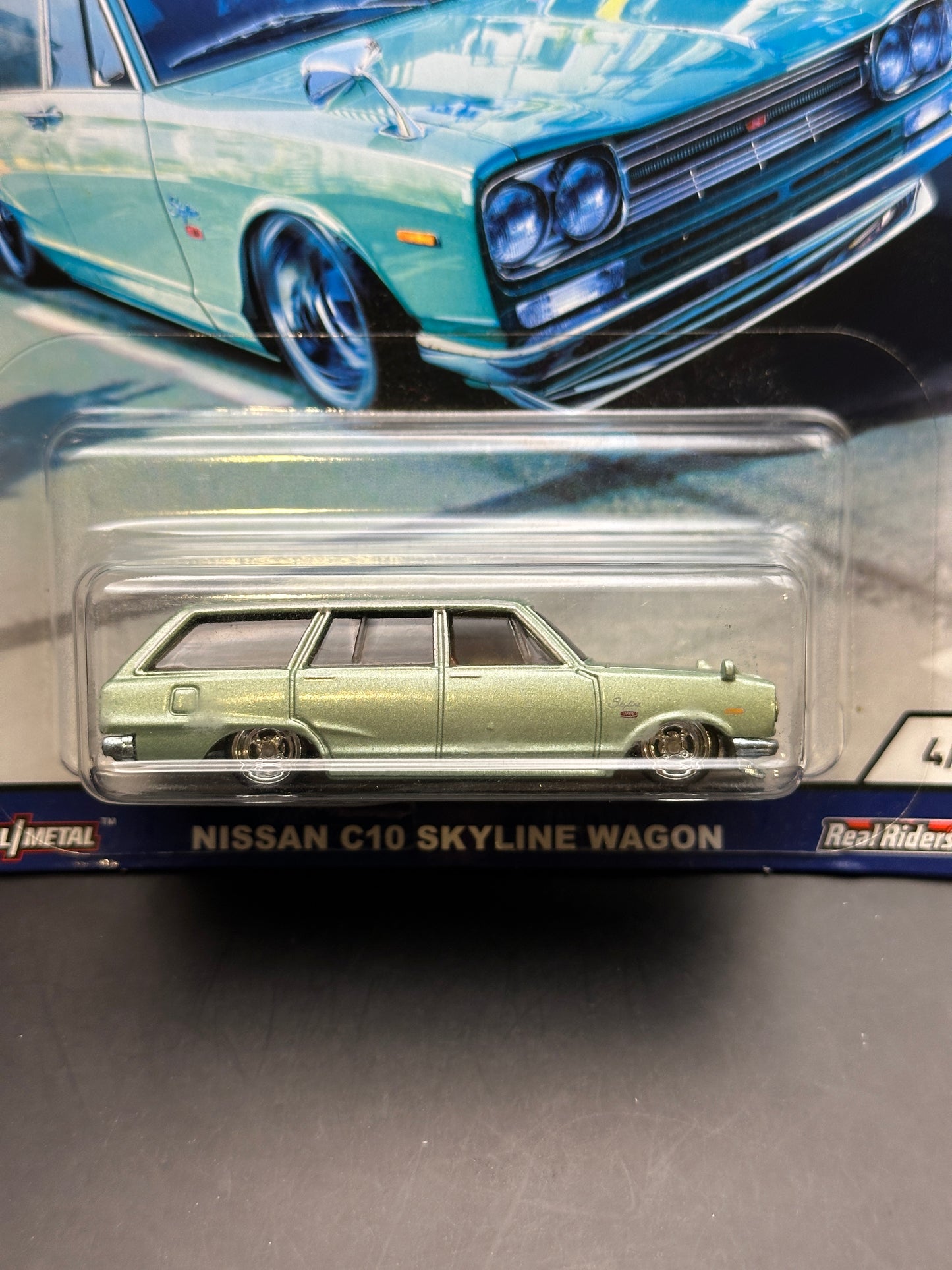 HOT WHEELS - NISSAN C10 SKYLINE WAGON (2018) - CAR CULTURE - CARGO CARRIERS 4/5