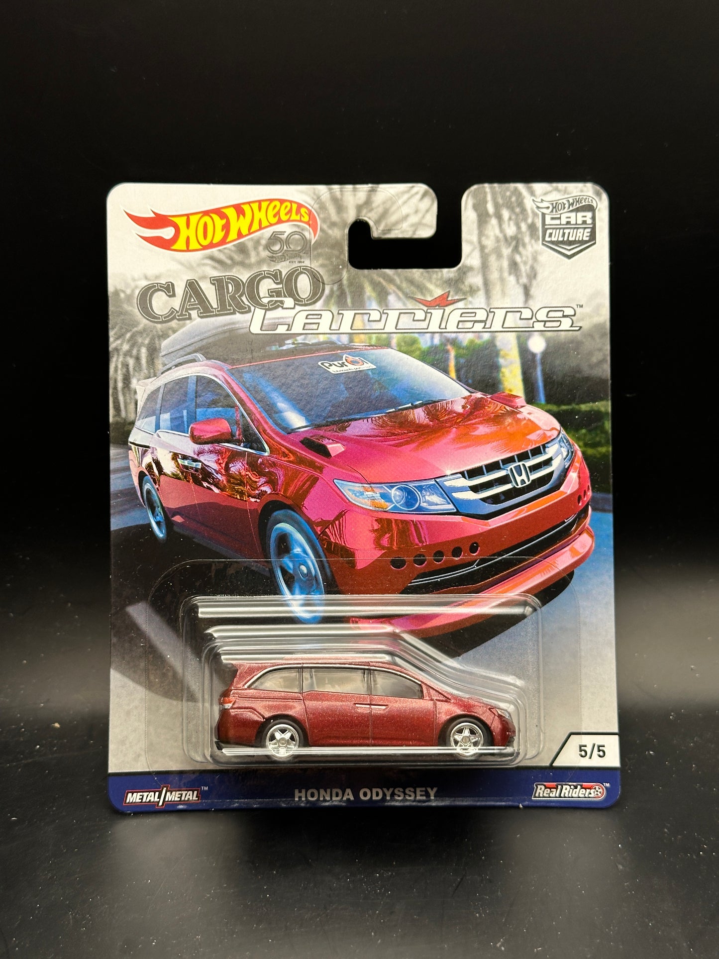 HOT WHEELS - HONDA ODYSSEY (2018) - CAR CULTURE - CARGO CARRIERS 5/5