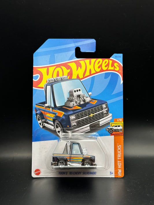 HOT WHEELS - TOON’D 83 CHEVY SILVERADO (2023) - HW HOT TRUCKS 1/10